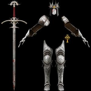ULTIMATE DARK CRUSADER ARMOR & GREATSWORD LORDS OF THE FALLEN LIFE SIZE – FULL COSPLAY FAN ART STL