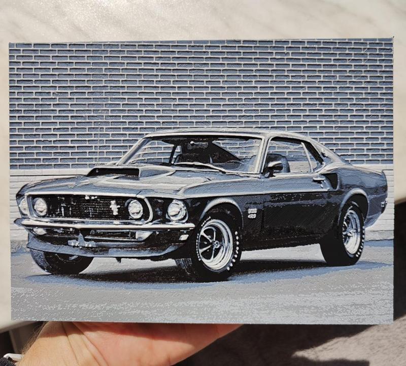 Mustang Boss 429 - 1969 - Hueforge