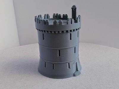 Medieval Watchtower miniature 049