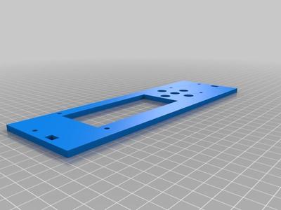 TronXY X1 Electronics Box LCD Cover