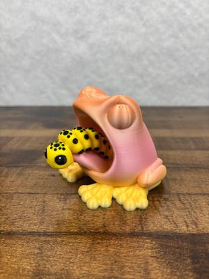 Burt The Frog - Sticking out Tongue