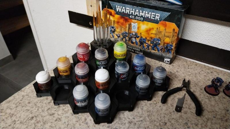 Paint rack