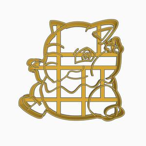 Drowzee Cookie Cutter Pokemon Anime Chibi