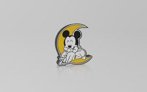 Baby Mickey Star Lamp