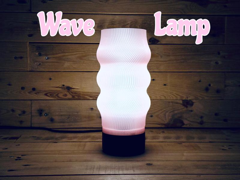 Wave Lamp top.