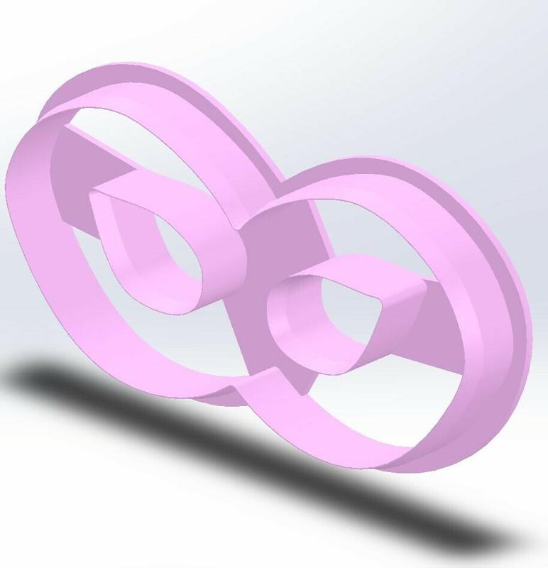 CARNIVAL MASK COOKIE CUTTER