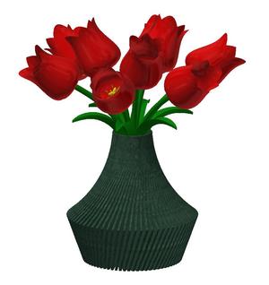 Decorative flower plant vase