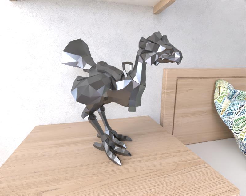 Chocobo Lowpoly
