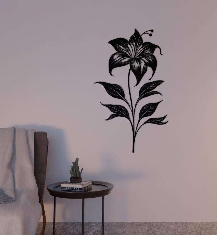 JAMAICA FLOWER WALL DECORATION 2D WALL ART