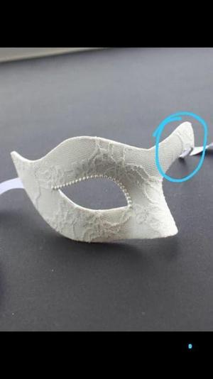 Carnival Mask Half Cut