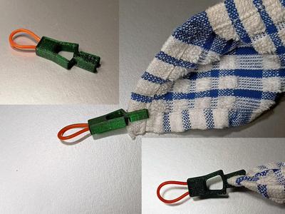 Towel Clamp with Loop (using TULAS)