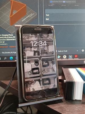 Phone wireless charging table stand