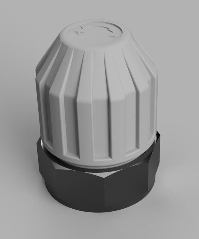 Radiator valve knob (hlavice ventilu radiátoru)