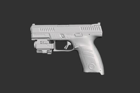Cz P10 C Dulotec G4 Real Size Scan 3d Gun Mold