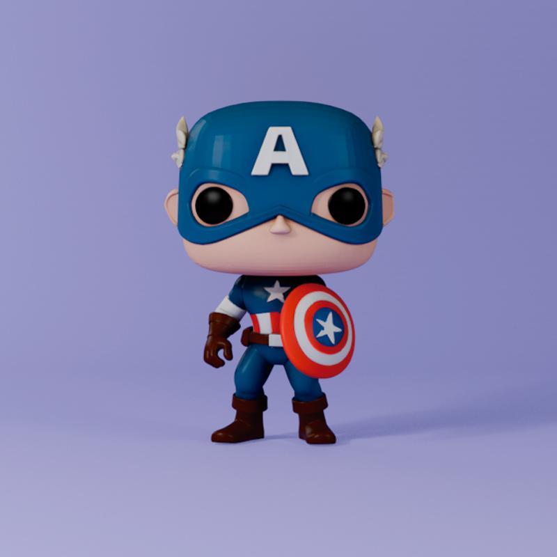 CAPTAIN AMERICA FUNKO POP
