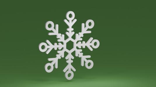 Snowflake 09 (Christmas tree ornament)