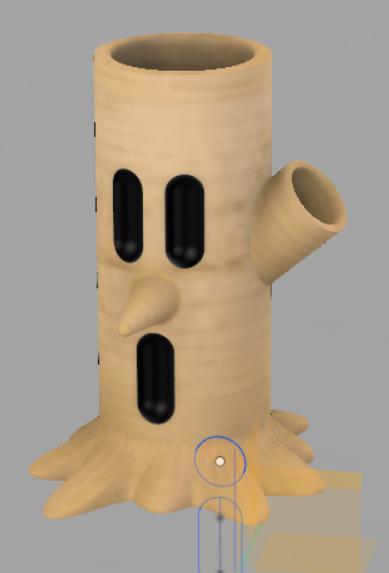 Whispy Woods pen holder