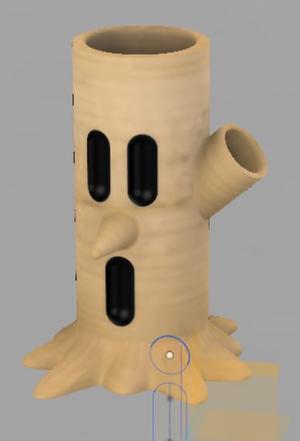 Whispy Woods pen holder
