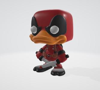 Funko duck deadpool