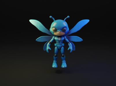 Blue Beetle superhero
