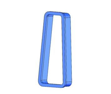 Trapezoid Clay Cutter