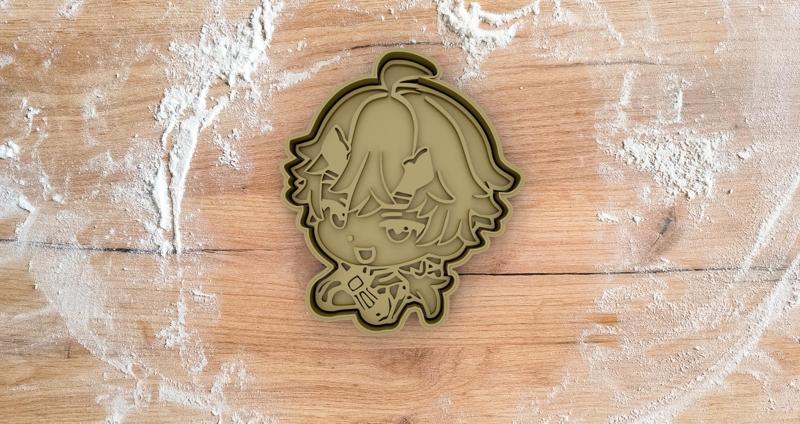 Thoma cookie cutter from Genshin Impact
