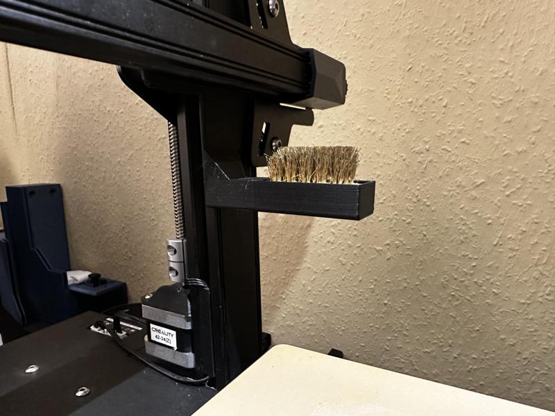 Nozzle Wiper Holder - X Axis - Ender 3 S1