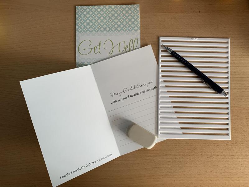 Card and Letter Writing Ruler