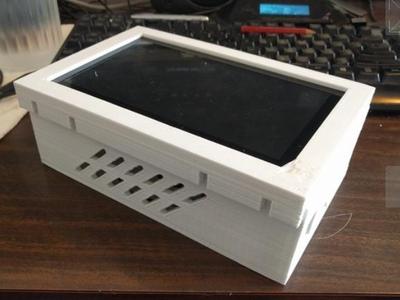 Raspberry PI 7 Inch Screen Project Box (or a Thermostat for me)