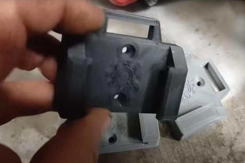 Parkside battery holder