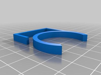 Pole Cable Clip (33mm)