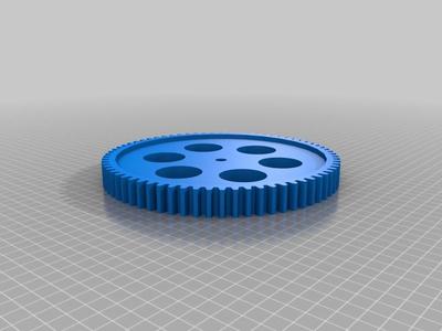My Customized Parametric Gear customizer with bevel teeth and many options