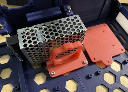 OmniBox lower bay trays for Mean Well RS-25-5