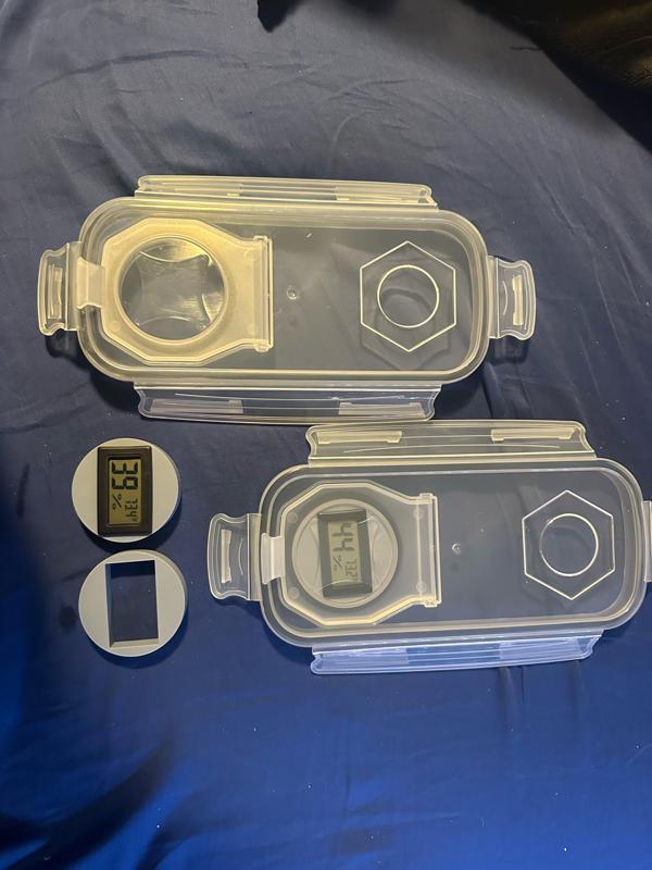 TASOGEN Hygrometer for PRAKI 4L Contaner