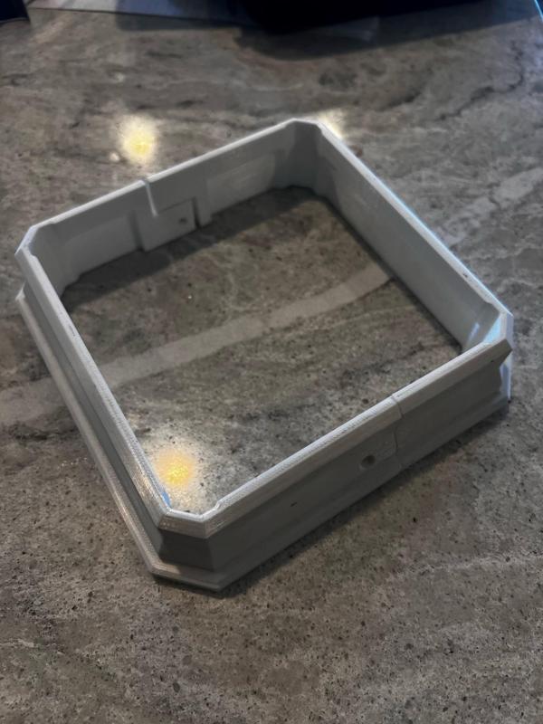 Post skirt for Timbertech 4x4 post covers