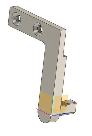 Stove Handle Bracket>> Gaggenau