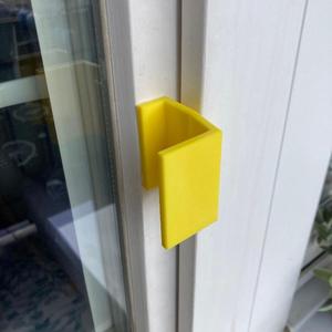 Balcony door handle