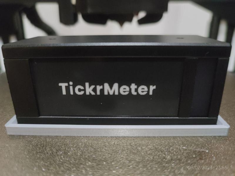 TickrMeter base / stand