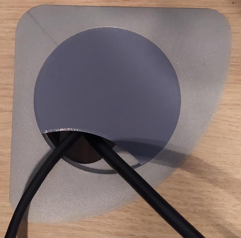 Phase desk cable gromit replacement cover