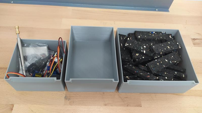 1x4 Schrauben Boxen für Werkbank Küpper Werkbank Schrauben Ordnungssystem Aufbewahrung Sortierung