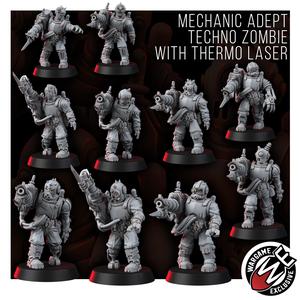 MECHANIC ADEPT TECHNO ZOMBIE WITH THERMO LASER