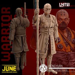 Cyberpunk - Hong Yuan - Black Lotus Triad Warrior Monks