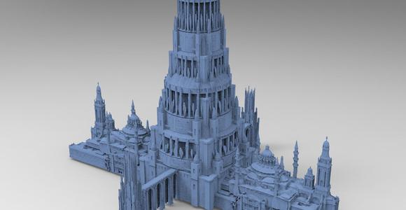 Fantasy Art Deco Grand Towers 2