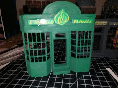 Flourish and Blots 1/35 scale storefront
