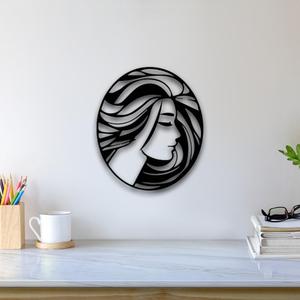Abstract Woman Wall Art