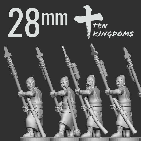 28mm Song Dynasty Firelance Foot
