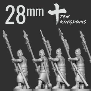 28mm Song Dynasty Firelance Foot