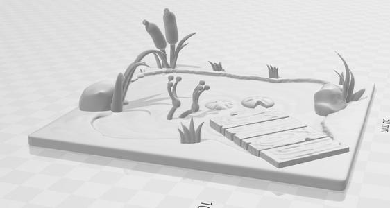 Townsfolk Tussle Town Pond