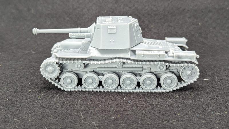 Type 3 Ho-Ni III Self-propelled gun + 2 Tankmen (Japan, WW2)