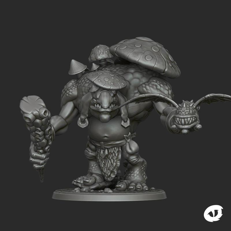 Fungal Cave Troll